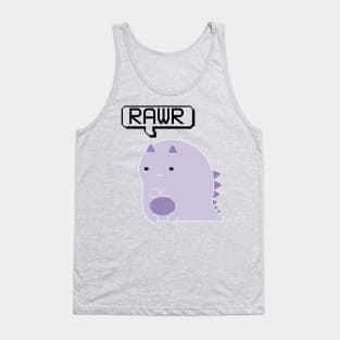 Rawr violet Tank Top